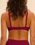 Push-up-Bikini-BH mit Schalen Cranberry MIRACLE SIMONE PÉRÈLE