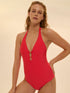 Simone Perele Perle Badeanzug Flamingo