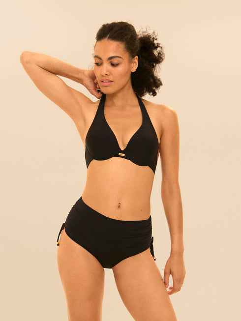 Simone Perele Push-up-Bikini-Oberteil „Perle“ Schwarz