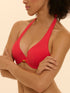 Simone Pérèle Push-up-Bikini-Oberteil Flamingo