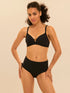 Simone Perele Bedeckender Bikini-Slip „Perle“ Schwarz