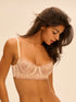 Simone Perele Balconette-BH (Half Cup) mit Bügeln „Allure“ Chic Beige
