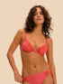 Simone Perele Push-up-BH „Allure“ Orange