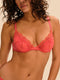 Simone Perele Push-up-BH „Allure“ Orange