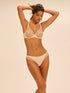 Simone Pérèle Tanga „Allure“ Chic Beige