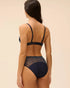 Taillen-Slip Saphir POÈME SIMONE PÉRÈLE