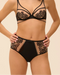 Taillen-Slip Marine/bronze ROMANCE SIMONE PÉRÈLE