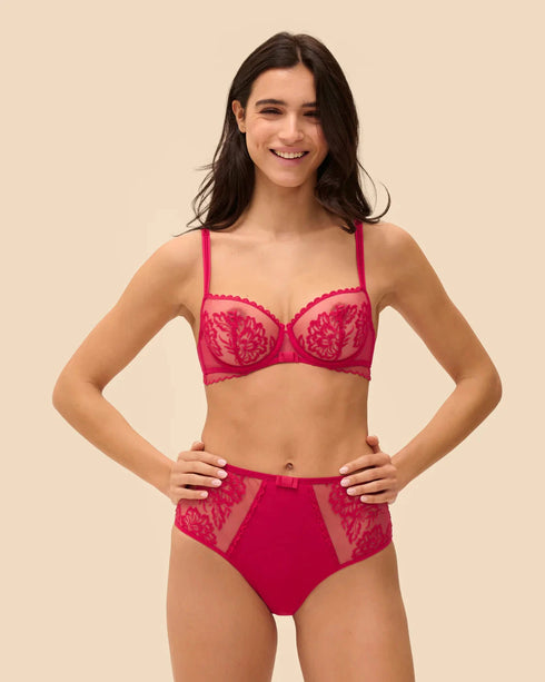 Taillen-Slip Cranberry ROMANCE SIMONE PÉRÈLE