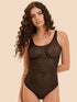 Simone Perele Plume Body Black