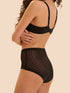 Simone Perele Plume Shaping-Slip Schwarz