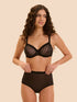 Simone Perele Plume Shaping-Slip Schwarz