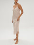 Nighty Lang Sakura Pink SATIN SECRETS SIMONE PÉRÈLE