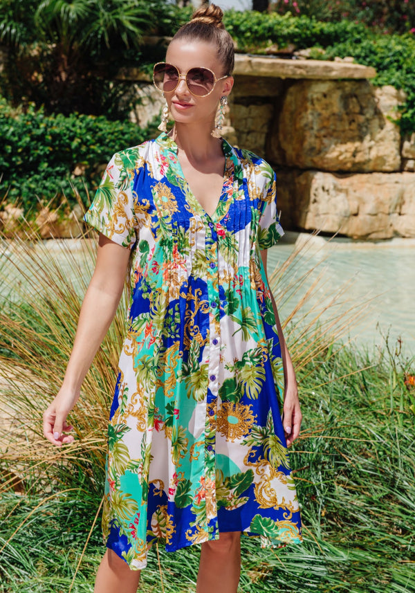 Tunic dress 23A-707 S ANASTASEA