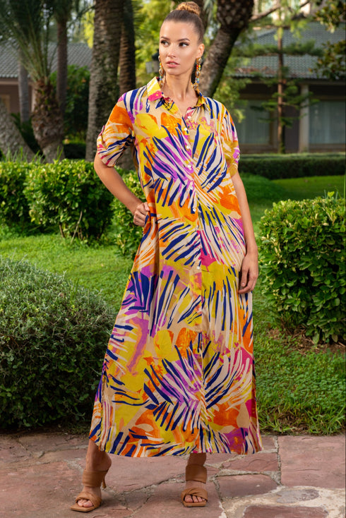 Maxi dress 23A-748/29 S ANASTASEA