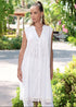 Tunic dress white 23F-804 C FRESH COTTON