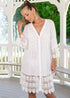 Tunikakleid Weiß 23F-807 C FRESH COTTON