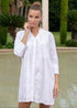 Tunic dress white 23F-808 C FRESH COTTON