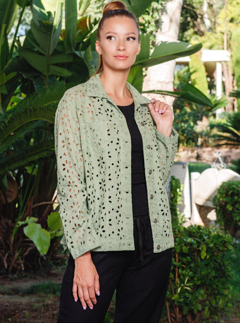 Bluse Olive 23F-811/4C FRESH COTTON