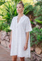 Tunic dress white 23F-812 C FRESH COTTON
