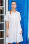 Dress White 23F-824/1C FRESH COTTON