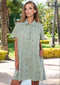 Dress Olive 23F-824/4C FRESH COTTON