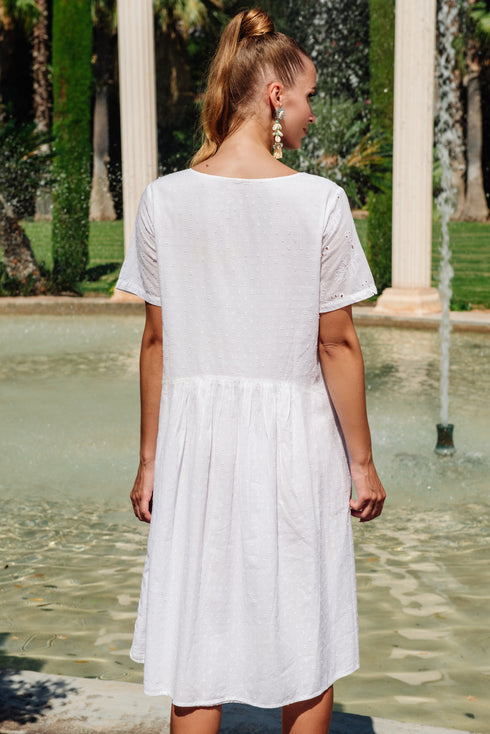 Dress White 23F-827/1 C FRESH COTTON