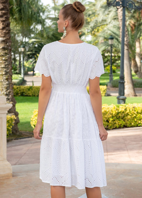 Dress White 23F-829 C FRESH COTTON