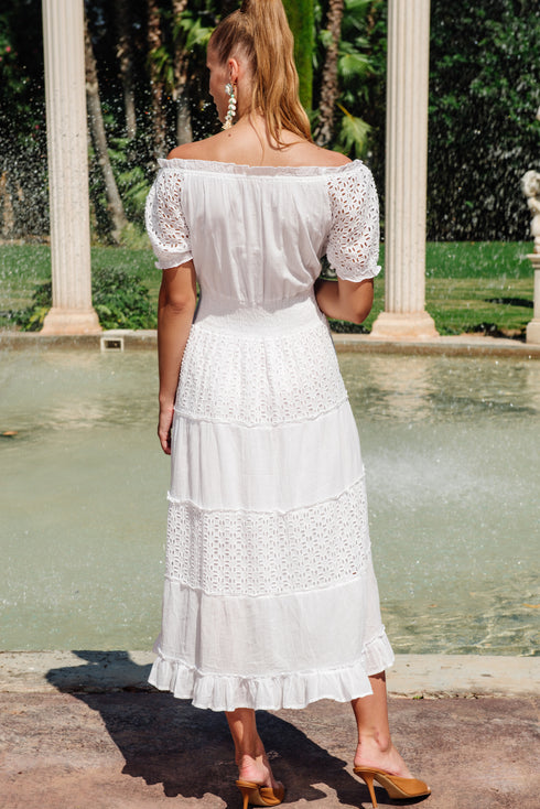 Dress White 23F-840 C FRESH COTTON