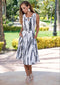 Kleid 23NI-921 V INDIANO
