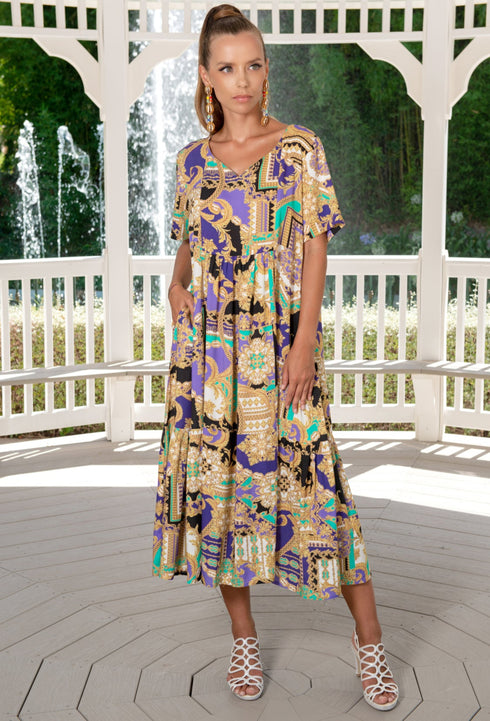 Kleid 23NI-942/2V INDIANO