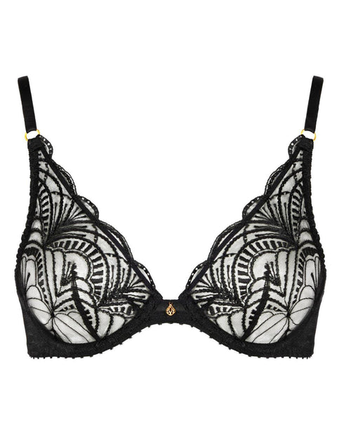 AUBADE Triangel-BH mit Bügel VIBES Black