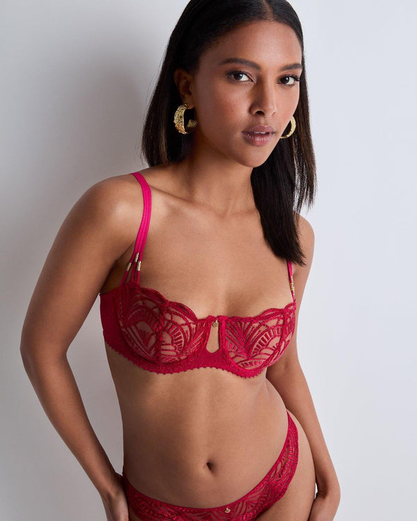 AUBADE Halbschale BH mit Bügel VIBES Love Potion