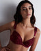 AUBADE Gemoldeter Push-Up BH MAGNETIC SPELL Crimson Red