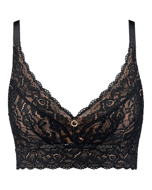 AUBADE Komfort-Bralette BH ROSESSENCE Black