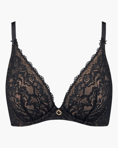 AUBADE Bügel-Triangel BH ROSESSENCE Black