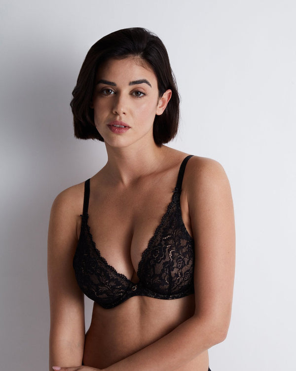 AUBADE Bügel-Triangel BH ROSESSENCE Black