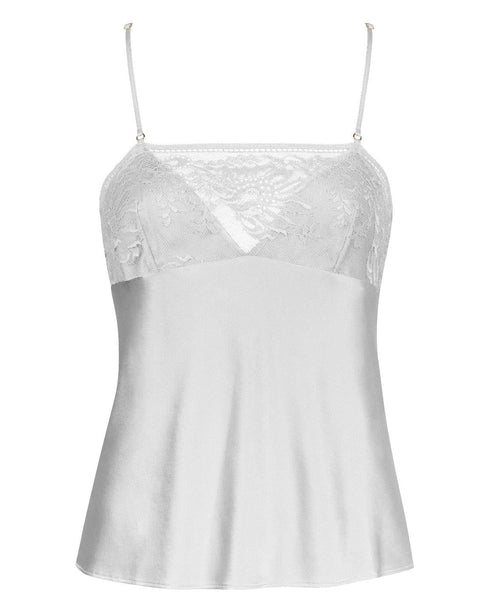 AUBADE Top mit Spaghetti Trägern MIDNIGHT WHISPER Cosmos Silver