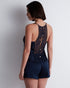 AUBADE Top mit Spaghetti Trägern MIDNIGHT WHISPER Evening Blue