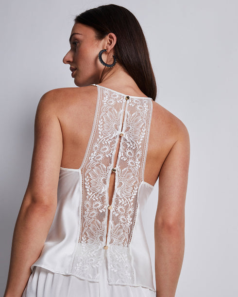 AUBADE Top mit Spaghetti Trägern MIDNIGHT WHISPER Opale