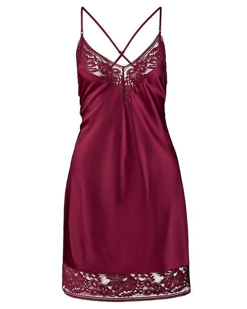 AUBADE Nachthemd MIDNIGHT WHISPER Crimson Red
