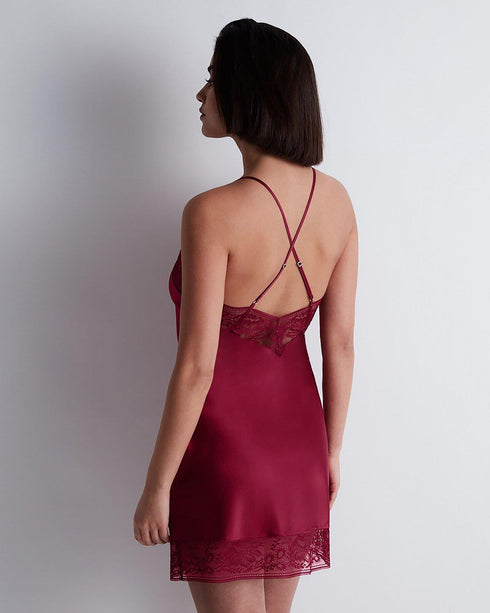 AUBADE Nachthemd MIDNIGHT WHISPER Crimson Red