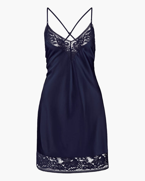 AUBADE Nachthemd MIDNIGHT WHISPER Evening Blue