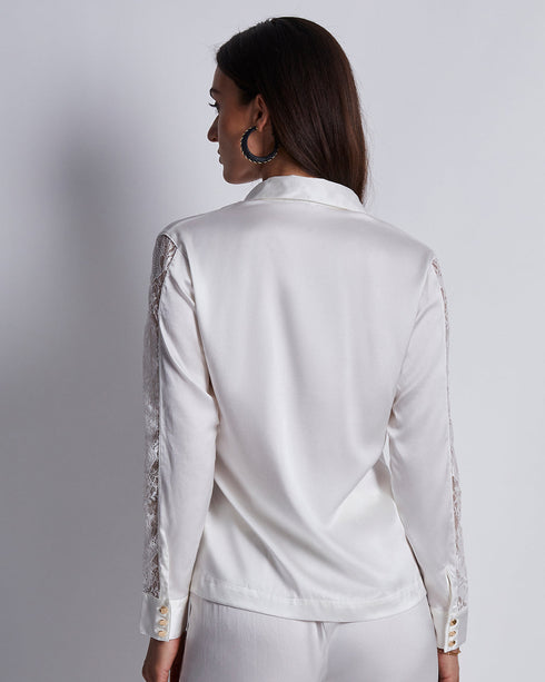 AUBADE Bluse MIDNIGHT WHISPER Opale