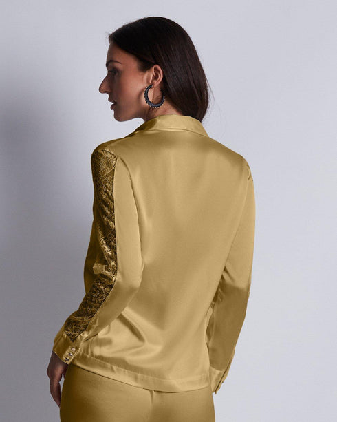 AUBADE Bluse MIDNIGHT WHISPER Sublime Bronze