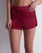 AUBADE Shorts MIDNIGHT WHISPER Crimson Red