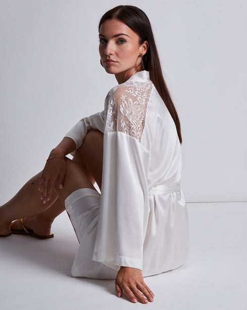 AUBADE Kimono MIDNIGHT WHISPER Opale