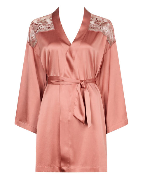 AUBADE Kimono MIDNIGHT WHISPER Warm Pink