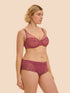 Simone Perele Wish Bügel-BH mit tiefem Dekolleté Sandal pink
