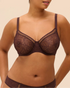 Extra Halt Bügel-BH Brun Foncé СOMETE SIMONE PÉRÈLE