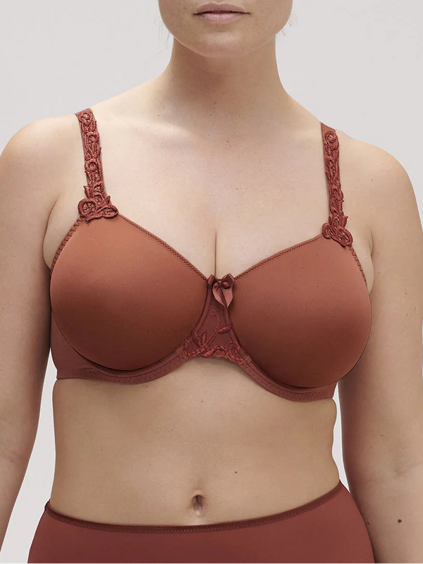 SIMONE PÉRÈLE ANDORA Bügel-BH Canyon Brown